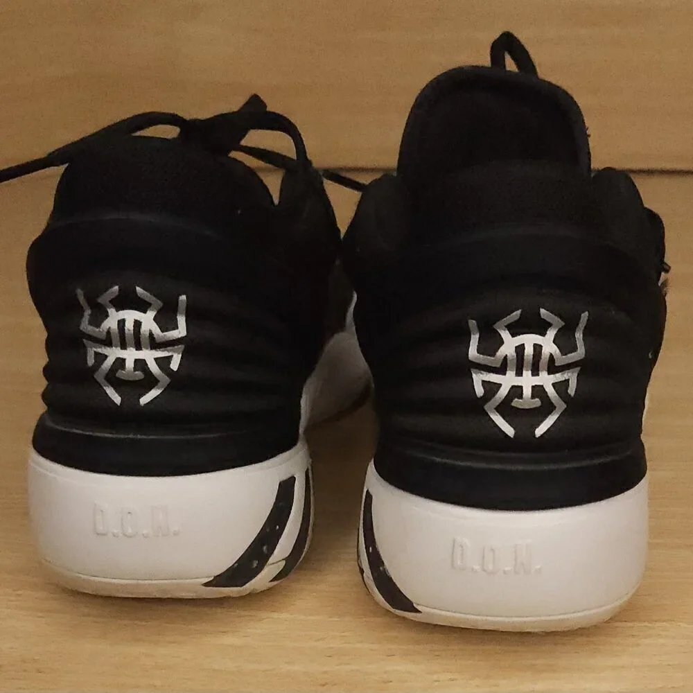 Adidas D.O.N. Issue #2 Kids Black Athletic Shoes 4